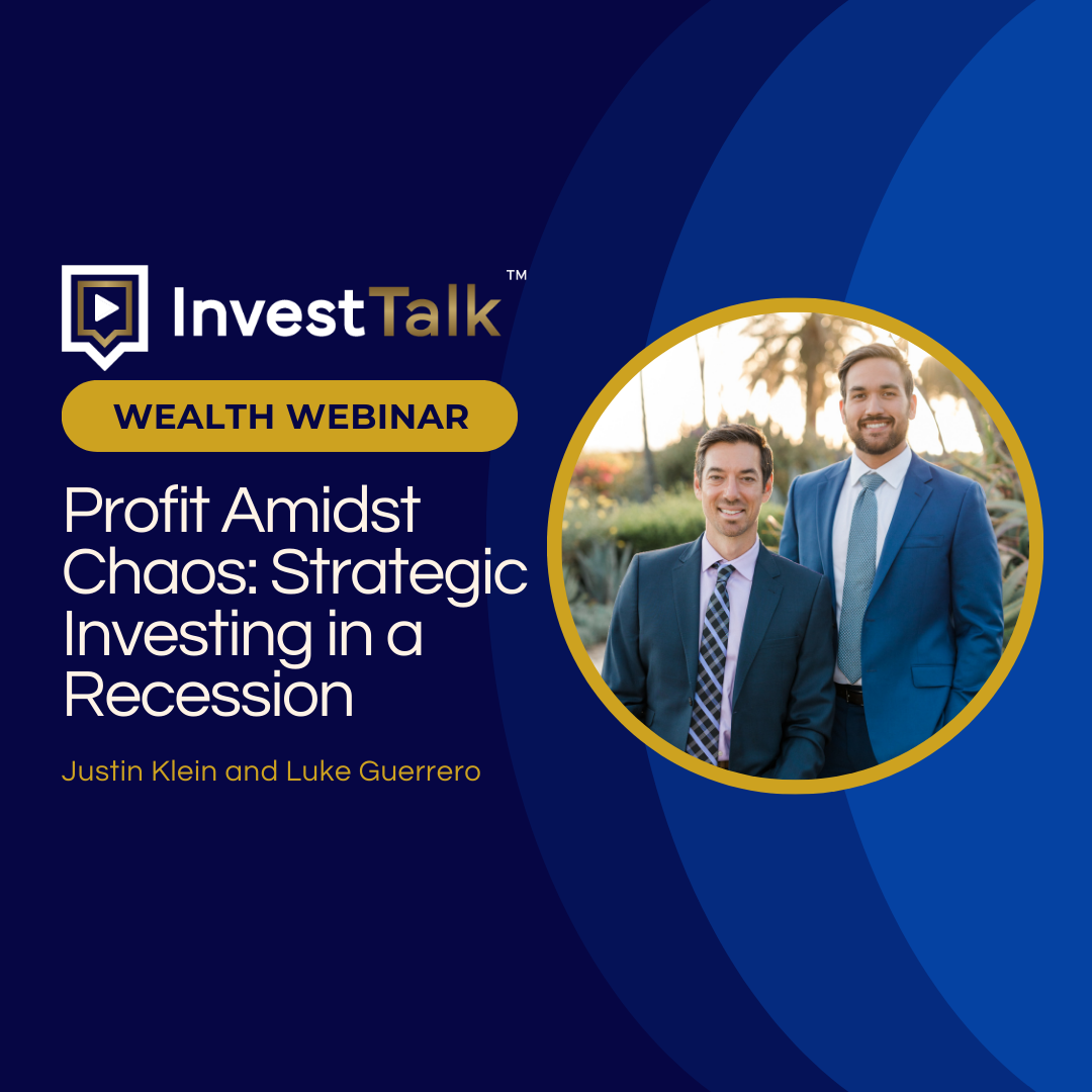 Profit Amidst Chaos Strategic Investing in a Recession (Instagram Post)